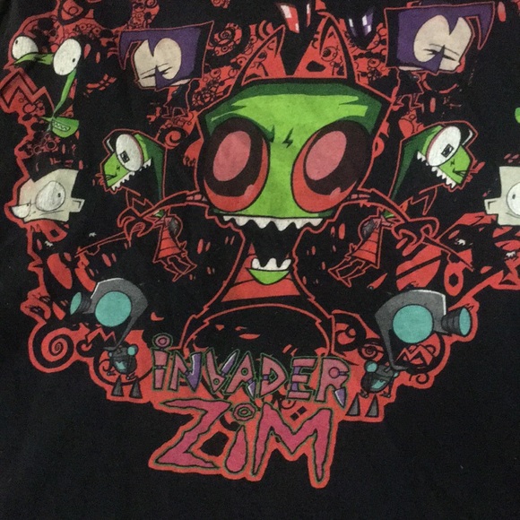-SOLD- Vintage Invader Zim Tank  Nickelodeon M - Picture 6 of 7